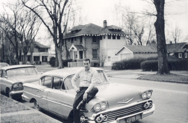 First_car_1958_Chevy_Boise_1962_0