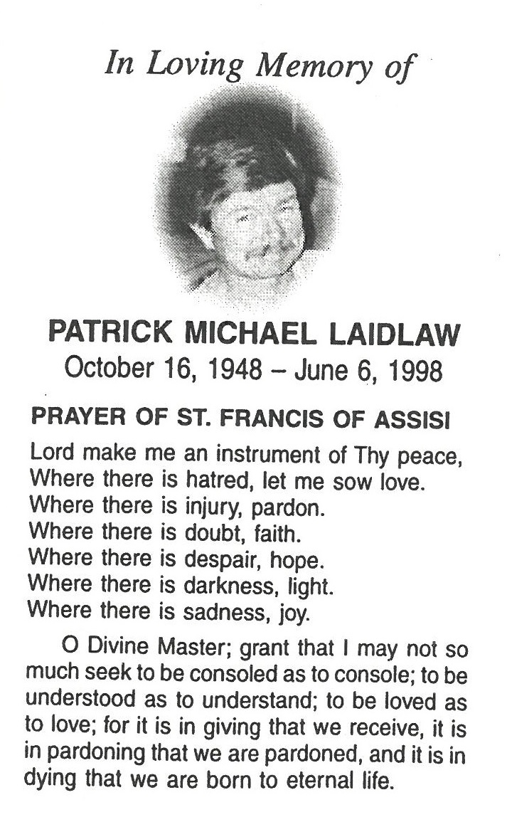 Laidlaw_Patrick_Michael_Obituary