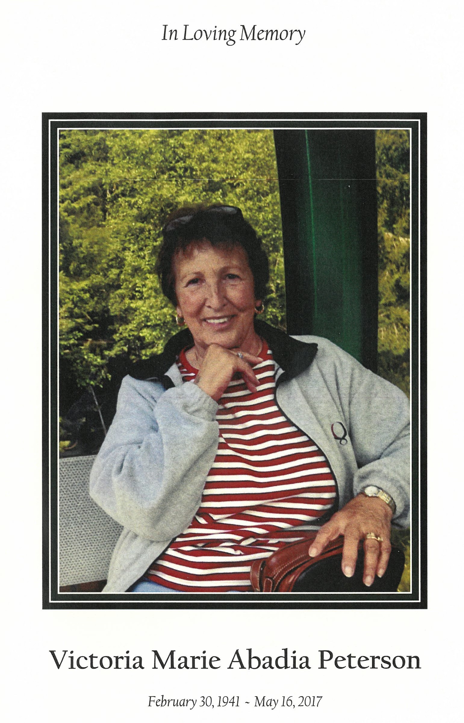 Peterson_Victoria_(Vicky)_Obituary Marie Abadia 5