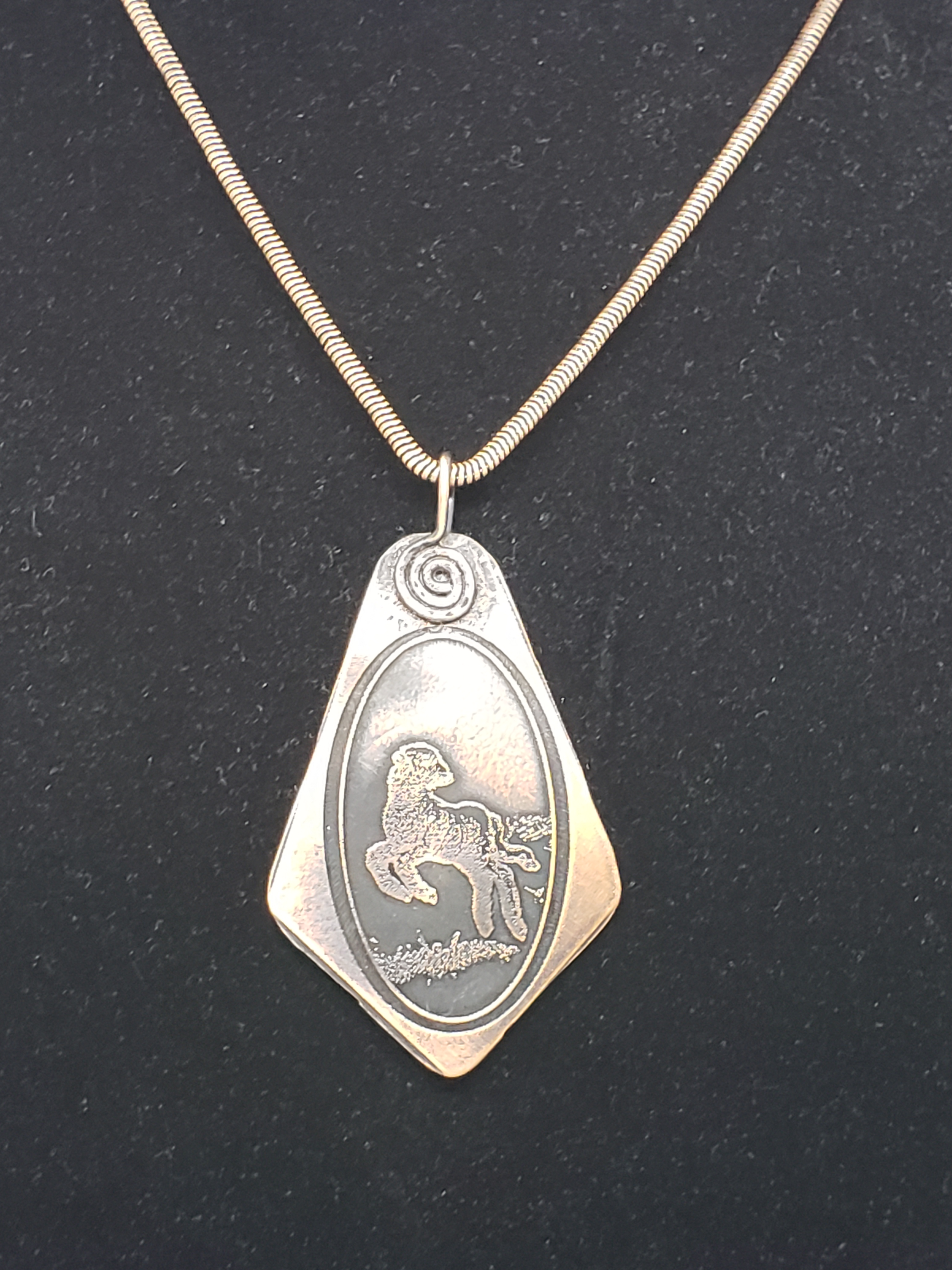 Simple Lamb Necklace The Basque Museum & Cultural Center Boise, ID