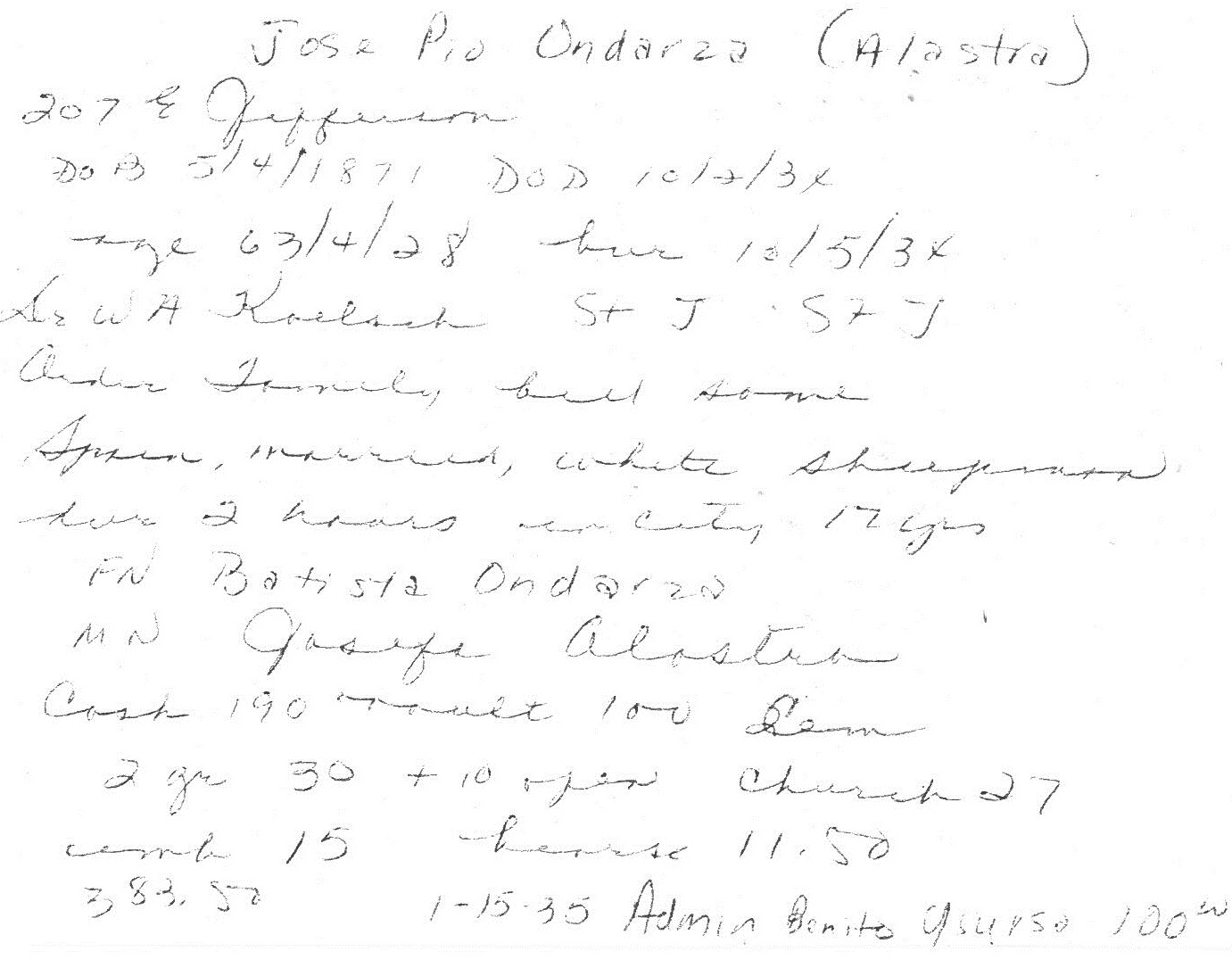 Ondarza, Jose Pio (2)