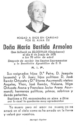 Armolea, Maria Bastida 2