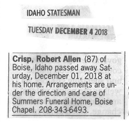 Crisp, Robert (Bob) Allen 2
