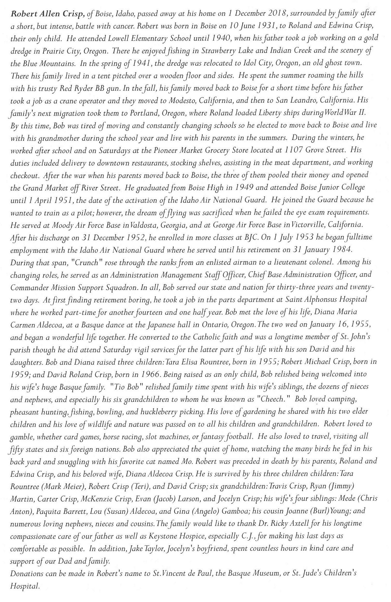 Crisp, Robert (Bob) Allen 5