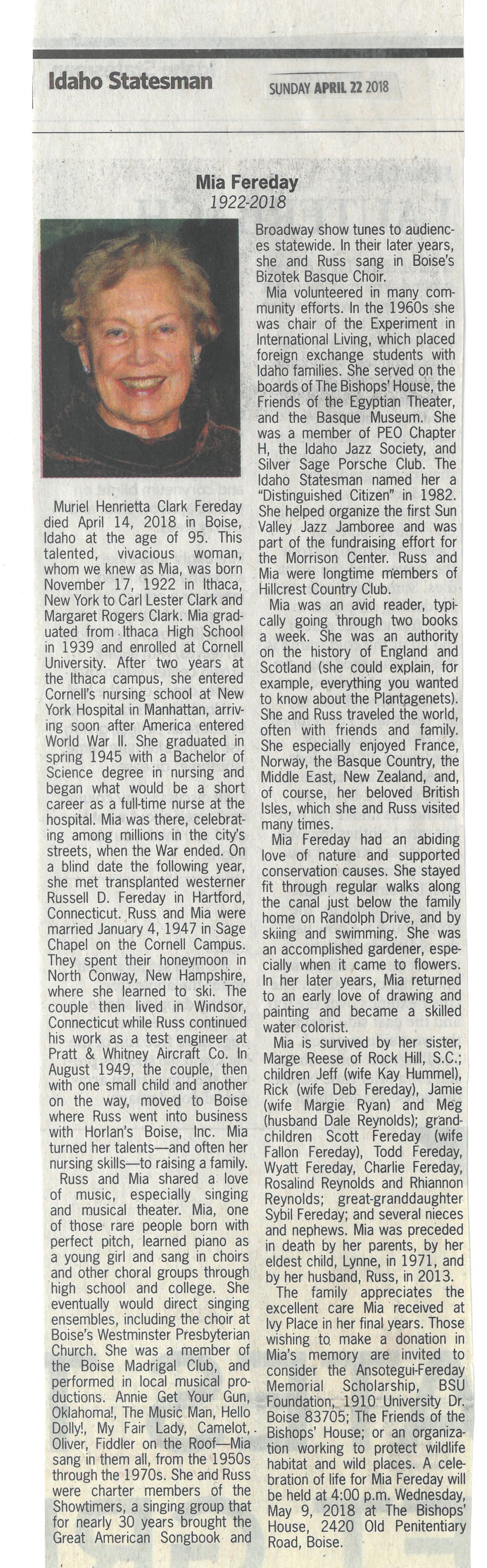 Fereday_Muriel_Obituary