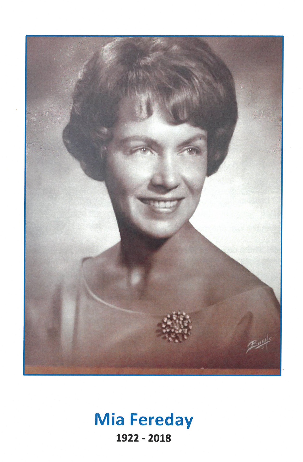 Fereday, Muriel (Mia) Henrietta Clark 3