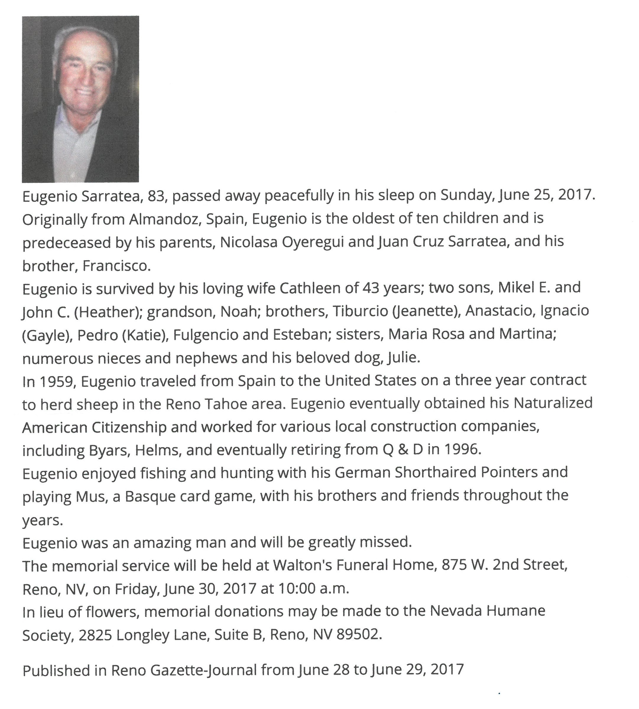 Sarratea_Eugenio_Obituary