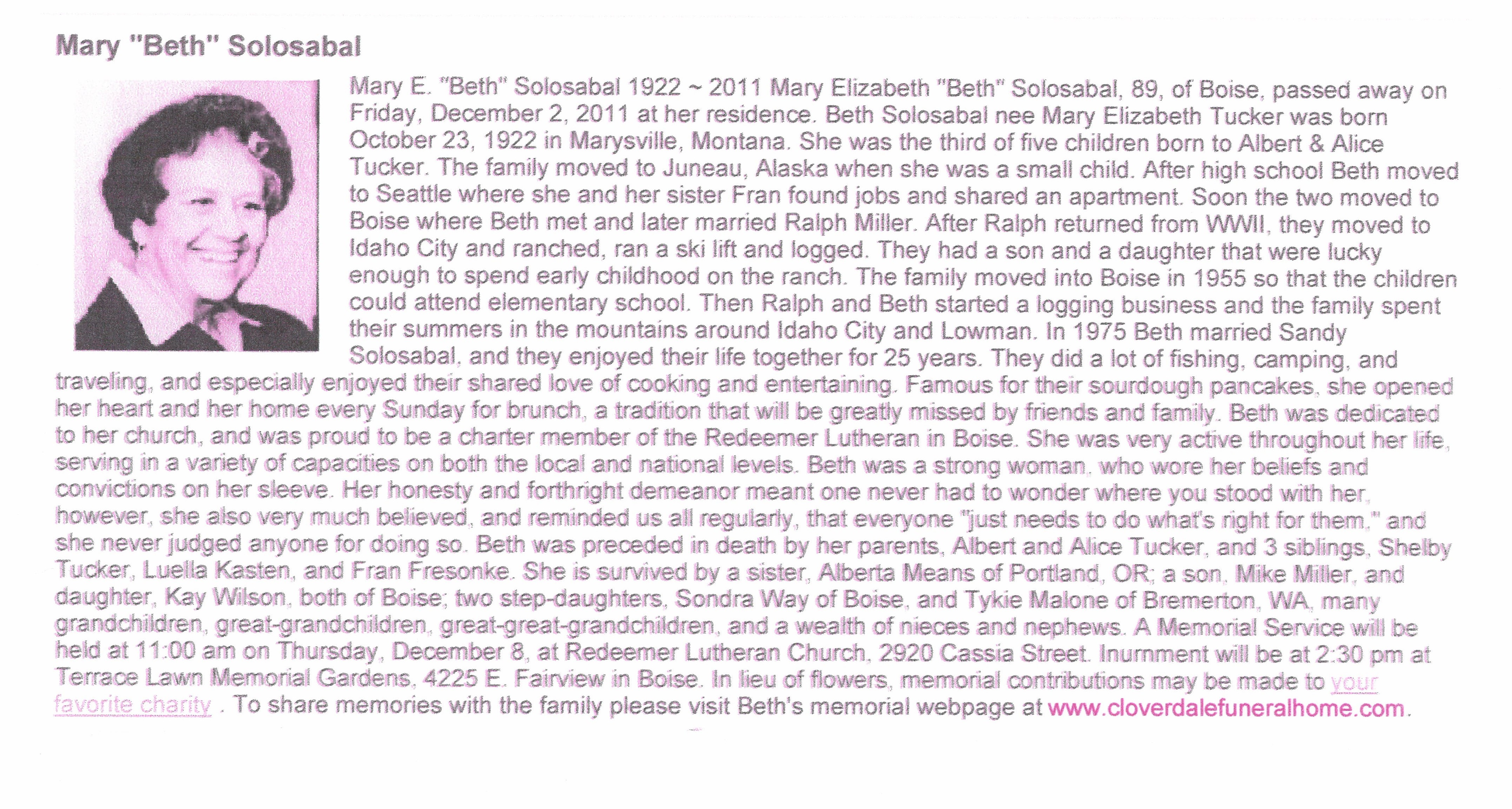 Solosabal, Mary Elizabeth (Beth) Tucker (Miller) 2