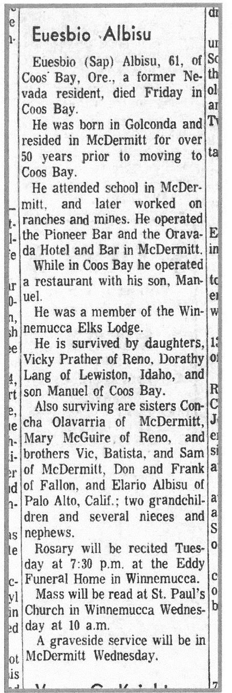 Albisu_Eusebio_Obituary