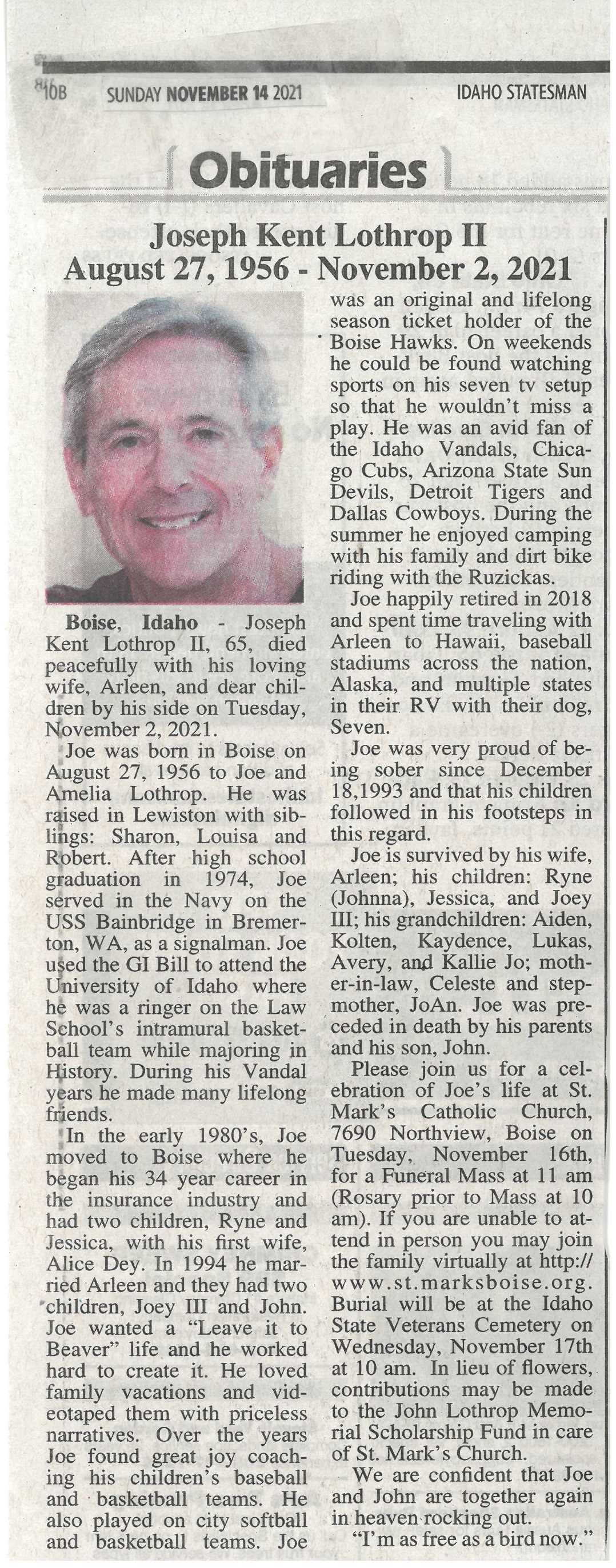 Joseph Kent Lothrop II The Basque Museum & Cultural Center Boise, ID