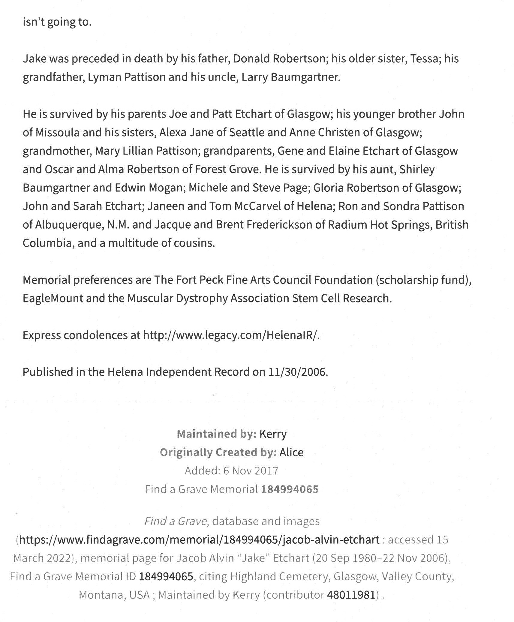 Etchart, Jacob (Jake) Alvin 3