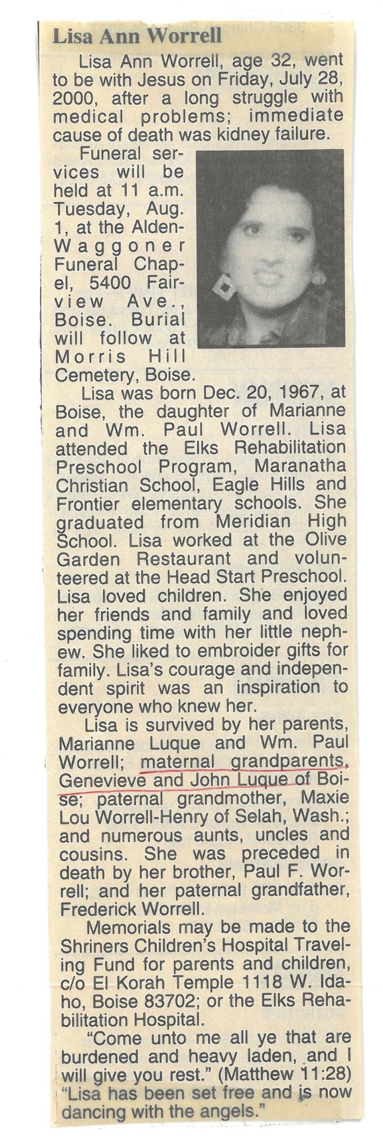 Worrell_Lisa_Ann_Obituary