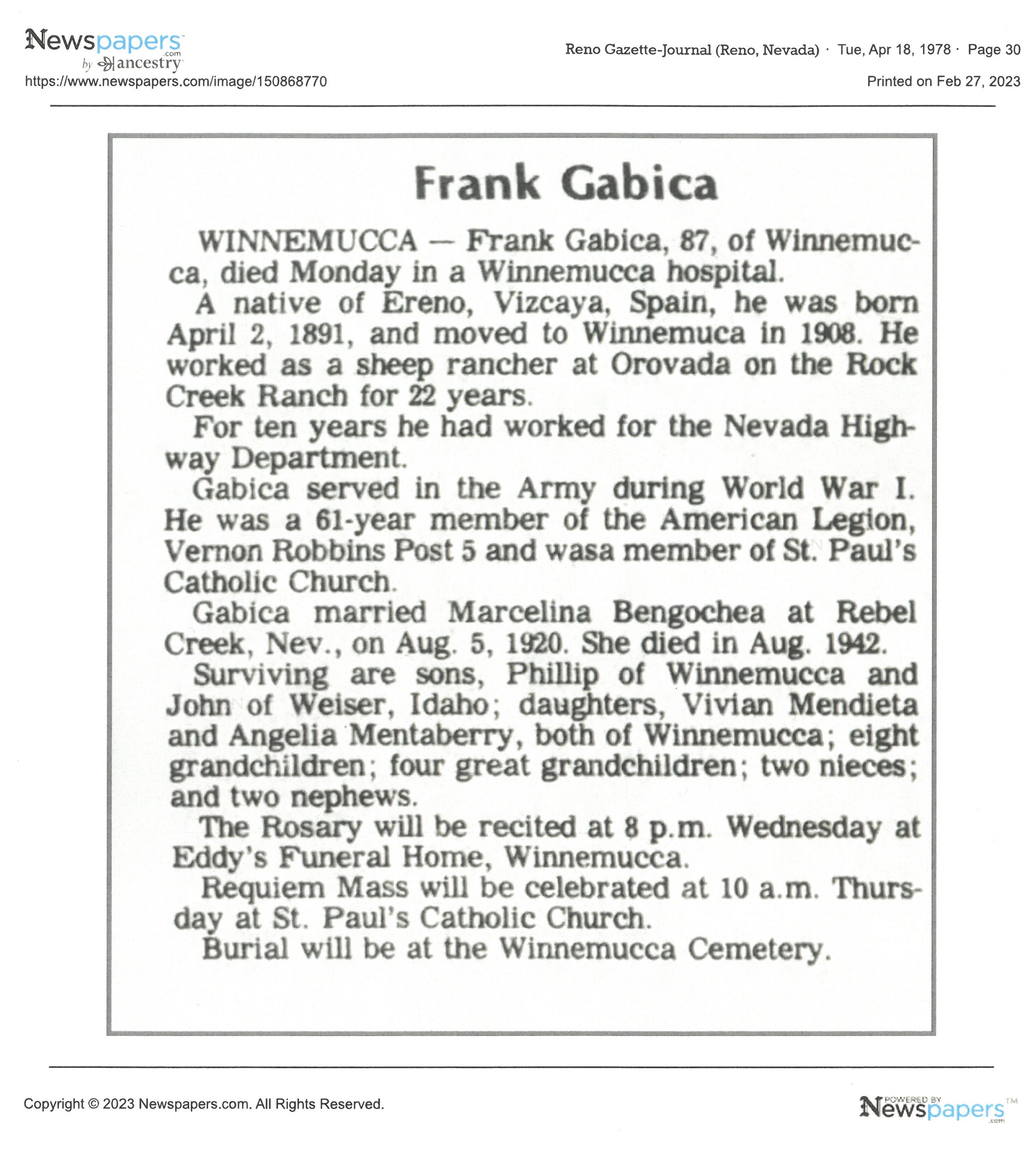 Gabica_Frank_Obituary