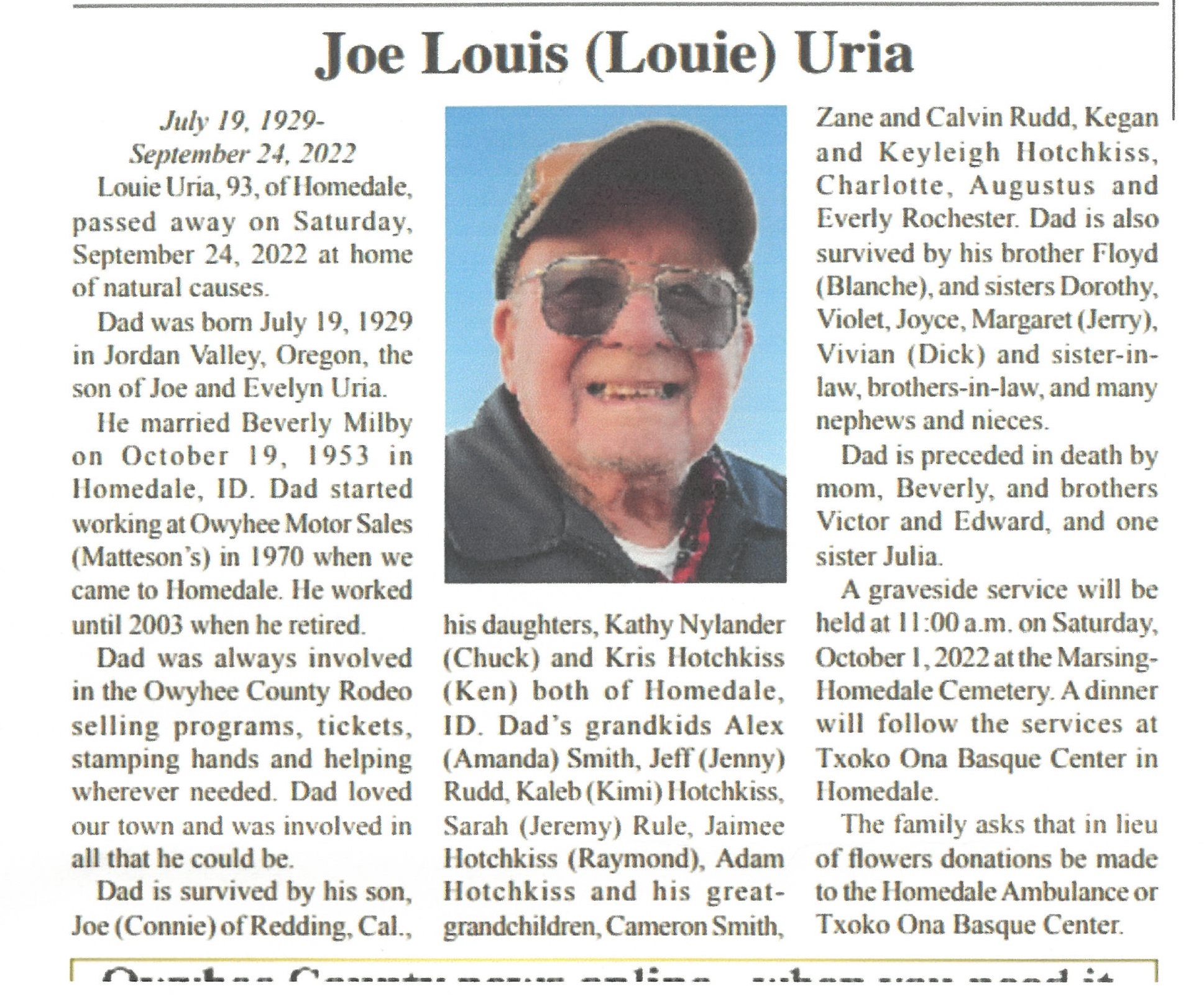 Uria_Joe_Louis_Louie_Obituary