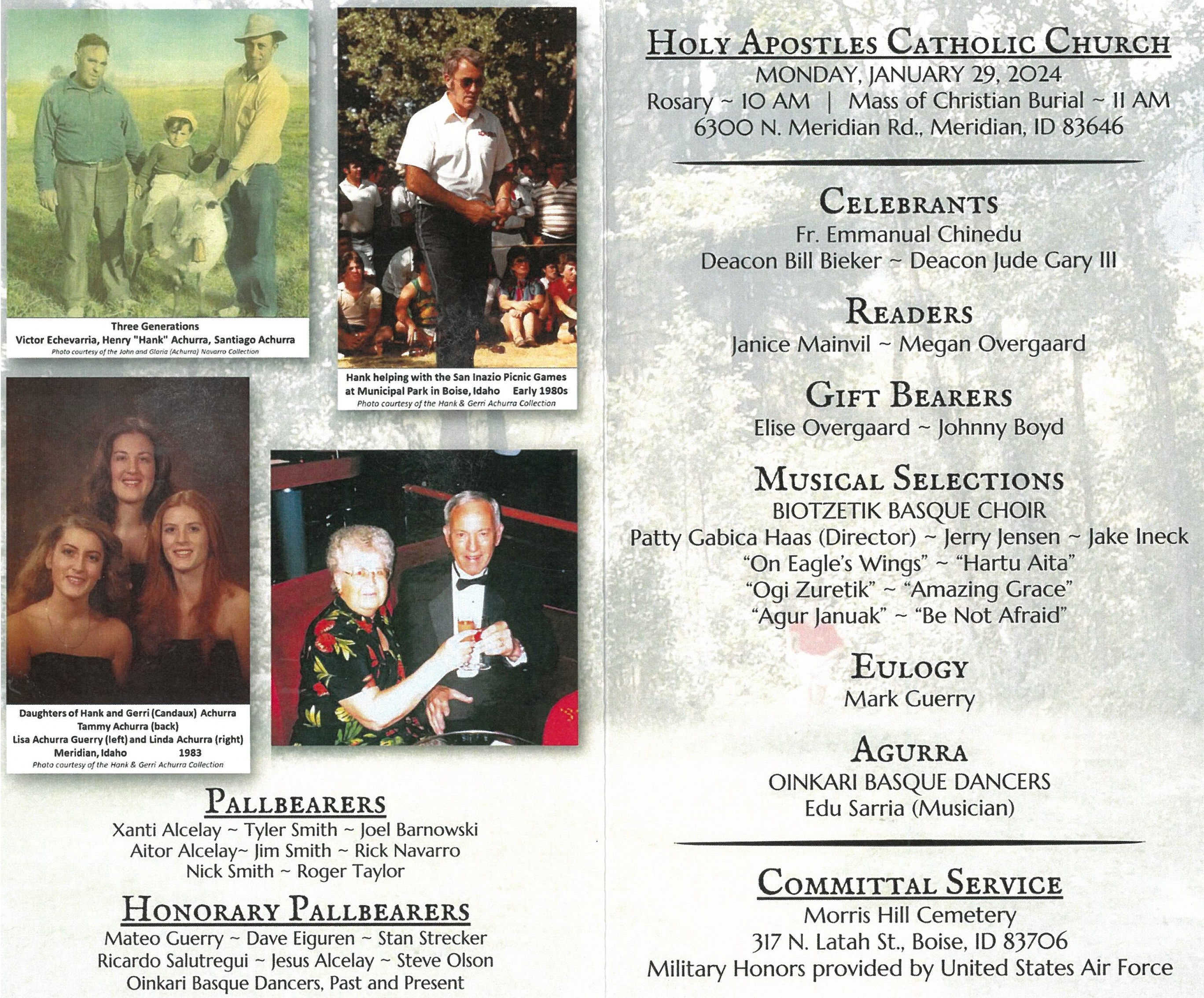 Achurra, Henry 'Hank' 4