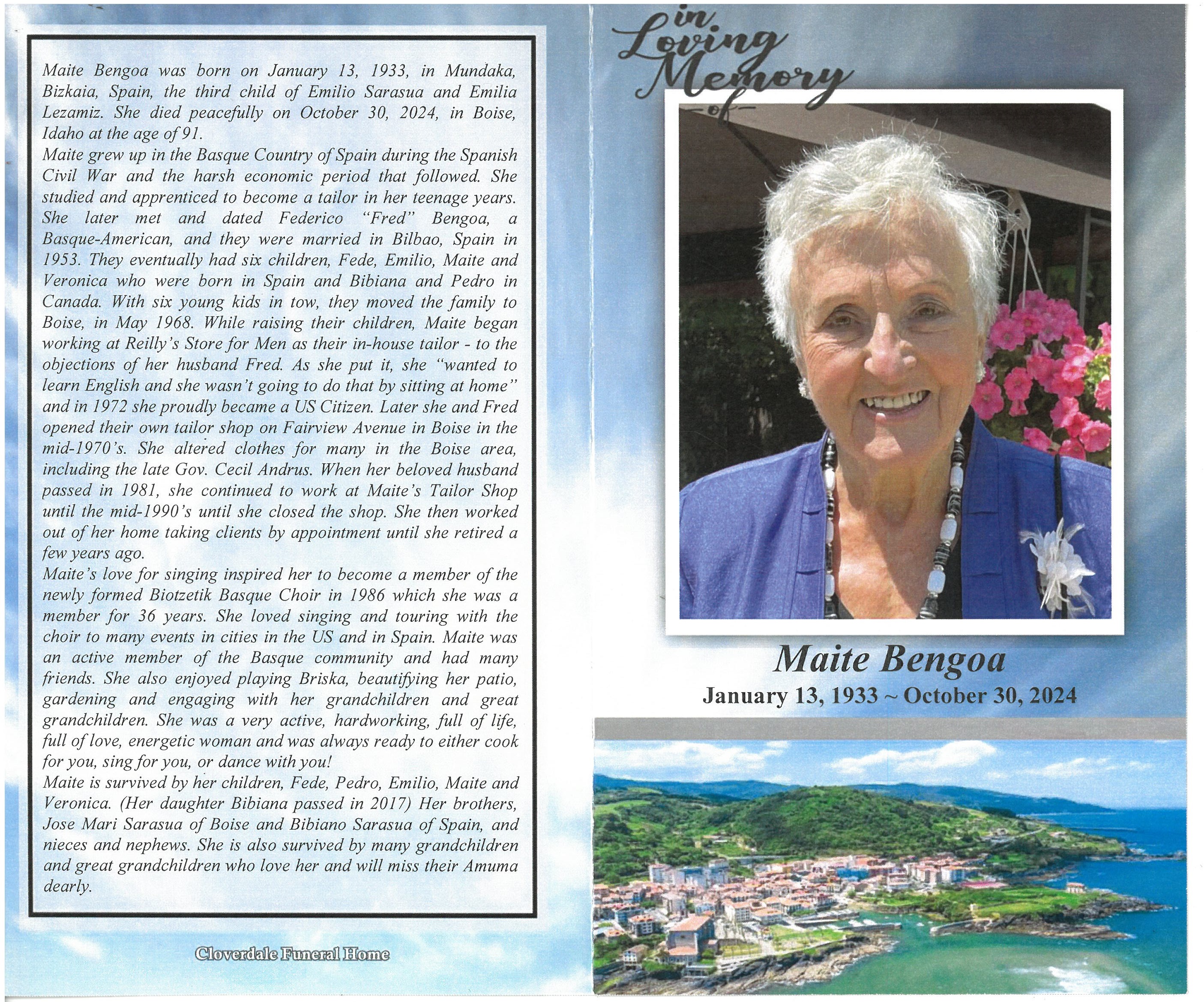 Bengoa, Maite Sarasua 2