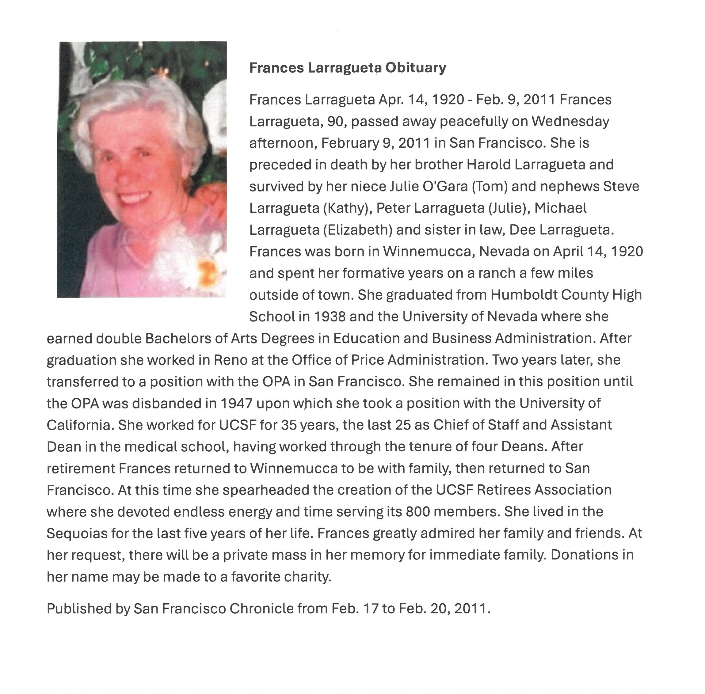 Larragueta_Frances_Obituary